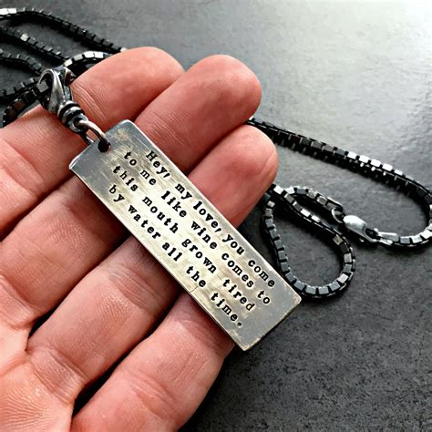 personalized necklaces for men.